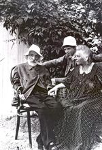 Renoir, Aline, and Coco, 1912